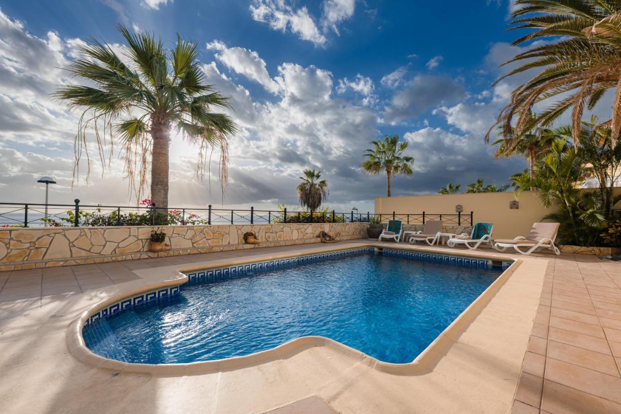 Villa Faya On The First Ocean Line With New Heated Pool Los Cristianos  Zewnętrze zdjęcie